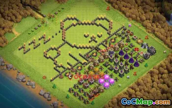 Fun Town Hall 9 Base for Clash of Clans - Check It Out! #24352
