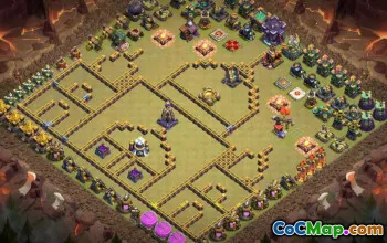 Funny CoC Town Hall 15 Base Layouts & Maps - Copy Now! #27029