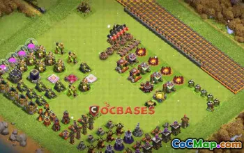 Funny Progress Base for Town Hall 11 in Clash of Clans #24346