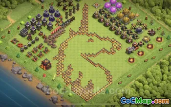 Funny TH10 Troll Bases for Clash of Clans - Copy Links #19845
