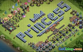 Funny TH14 Troll Base Designs + Links - Clash of Clans #26104
