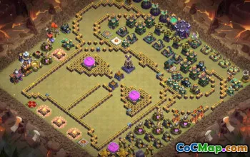 Funny Town Hall 15 Base Layouts | CoC Maps & Designs #27032