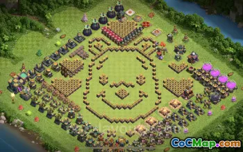 Funny Troll Bases for TH14 - Clash of Clans Art & Links #21511