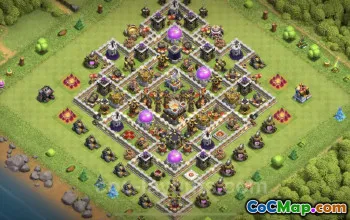 Max Level TH11 Farming Base - Anti 2 Stars Layout & Link #25297