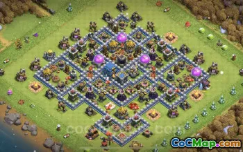 Max Level TH12 Base Copy for Legend League - Clash of Clans #20622