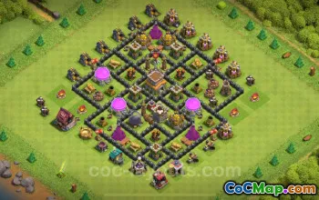 Max Level TH8 Base Copy & Link - Clash of Clans 2025 #26720