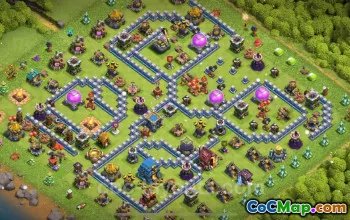 Max Levels TH12 Base Copy & Link - Clash of Clans 2025 #20897