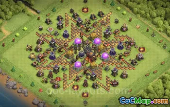 Max TH10 Farming Base Design & Link - Clash of Clans #24908