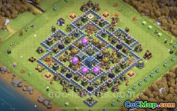 Max TH12 Farming Base - Anti 2 Stars Layout & Link #25570