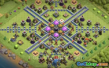 Max TH12 Farming Base Copy - Clash of Clans Layout #20682