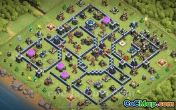 Max TH13 Farming Base Layout | Clash of Clans Design #20990