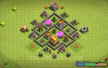 دليل قاعدة الزراعة Max TH4 ونسخ الرابط - Clash of Clans 2024 #18059