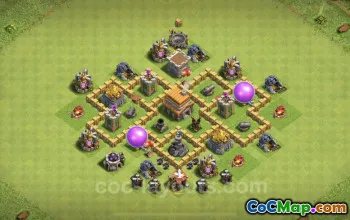 Cơ sở canh tác tối đa TH5: Bố cục và liên kết tốt nhất cho Clash of Clans #18213