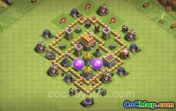 Max TH5 Farming Base Copy | Anti-Everything Hybrid Design #18227