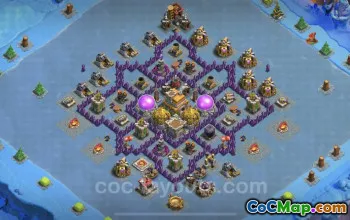 Max TH7 Farming Base Layout - Clash of Clans - Copy Link #24109