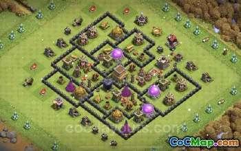 Max TH8 Farming Base Link - Clash of Clans 2023 #19149