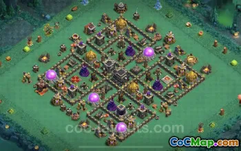 Max TH9 Farming Base Layouts - Anti-Everything & Hybrid #19600