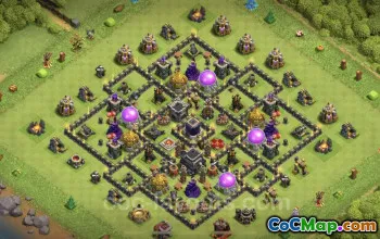 Max TH9 Farming Base Link - Anti Everything Hybrid Design #24756