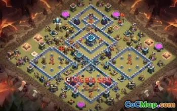 Optimal Town Hall 13 War Base Guide | Clash of Clans #23292
