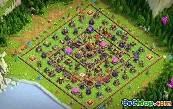 Optimal Town Hall 16 Farming Base | Clash of Clans Guide #19357