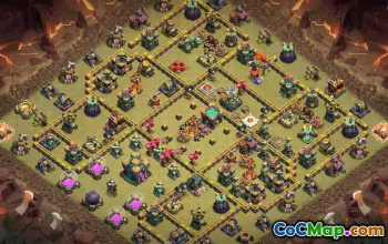 Optimized CoC Town Hall 14 Base Layouts & Maps #17268