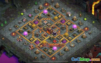 Perfect Town Hall 10 Trophy Base - Clash of Clans Guide #19671