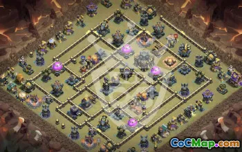 Premium Town Hall 17 Base Layouts #55909