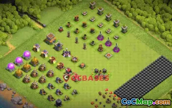 Simple TH8 Progress Base for Clash of Clans - Copy Link #24187
