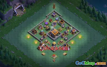 Symmetric Builder Hall 9 Base - Clash of Clans Fun! #22041