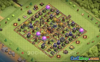TH10 Farming Base Link - Anti Everything Hybrid Design #25020