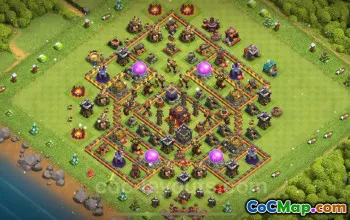 TH10 Max Farming Base Links & Hybrid Layouts - COC 2024 #19668