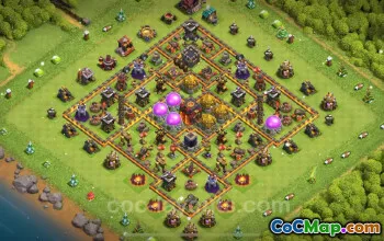 TH10 Max Levels Farming Base Link - Clash of Clans 2025 #19660