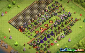 Top Town Hall 10 Base Layouts to Copy #34993