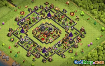 Top TH10 Base Layouts with Copy Links #35012