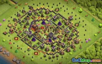 Top Clash of Clans Town Hall 10 Base Layouts #34817