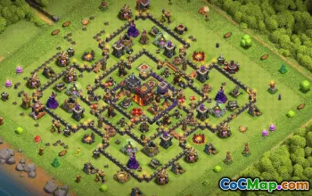 Copy Base Layout for CoC Town Hall 10 #34262