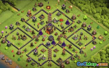 Copy Base Layout with Link for CoC TH10 #34267
