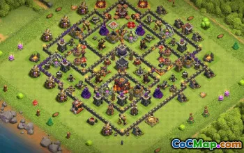 Top Clash of Clans Town Hall 10 Base Layouts #34636
