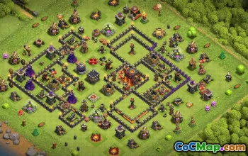Best Town Hall 10 Base Layouts & Maps #34805