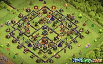 Top Town Hall 10 Base Layouts & Links #34815