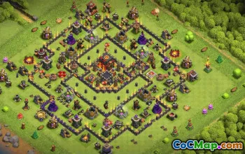 Top Town Hall 10 Base Layouts for Clash of Clans #34927