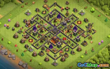 Top Town Hall 10 Base Layouts to Copy #34934