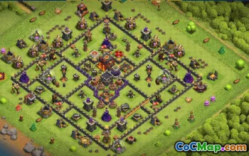 Top TH10 Clash of Clans Base Layouts with Links #35003