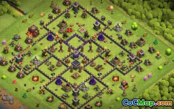 Top Town Hall 10 Base Layouts for Clash of Clans #35083