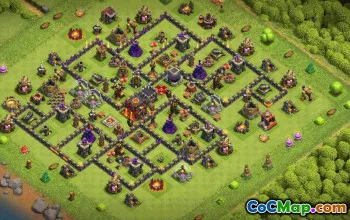 Top Town Hall 10 Base Layouts & Links #35090