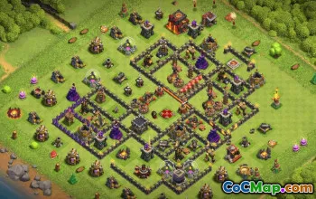 Top TH10 Clash of Clans Base Layouts #35174
