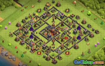 Best Town Hall 10 Base Layouts with Copy Link #35219