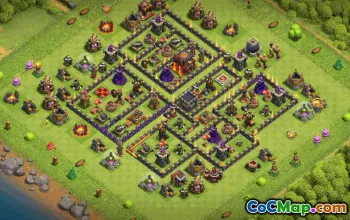 Copy TH10 Base Layouts for Clash of Clans #35232