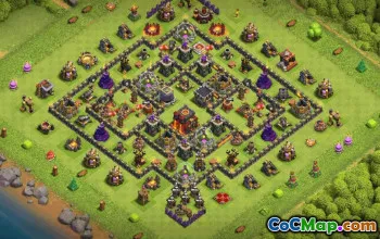 Top Town Hall 10 Base Layouts & Links #35290