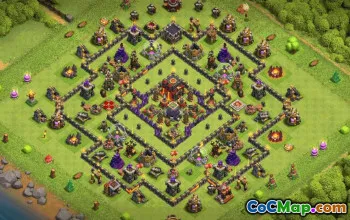 Best Town Hall 10 Base Layouts for Clash of Clans #35291